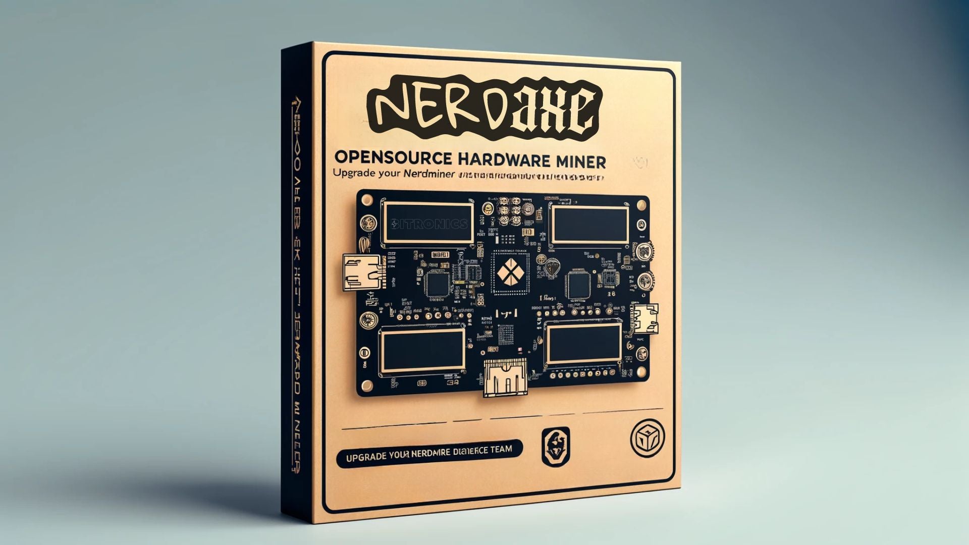 How to convert a NerdMiner into a NerdAxe?