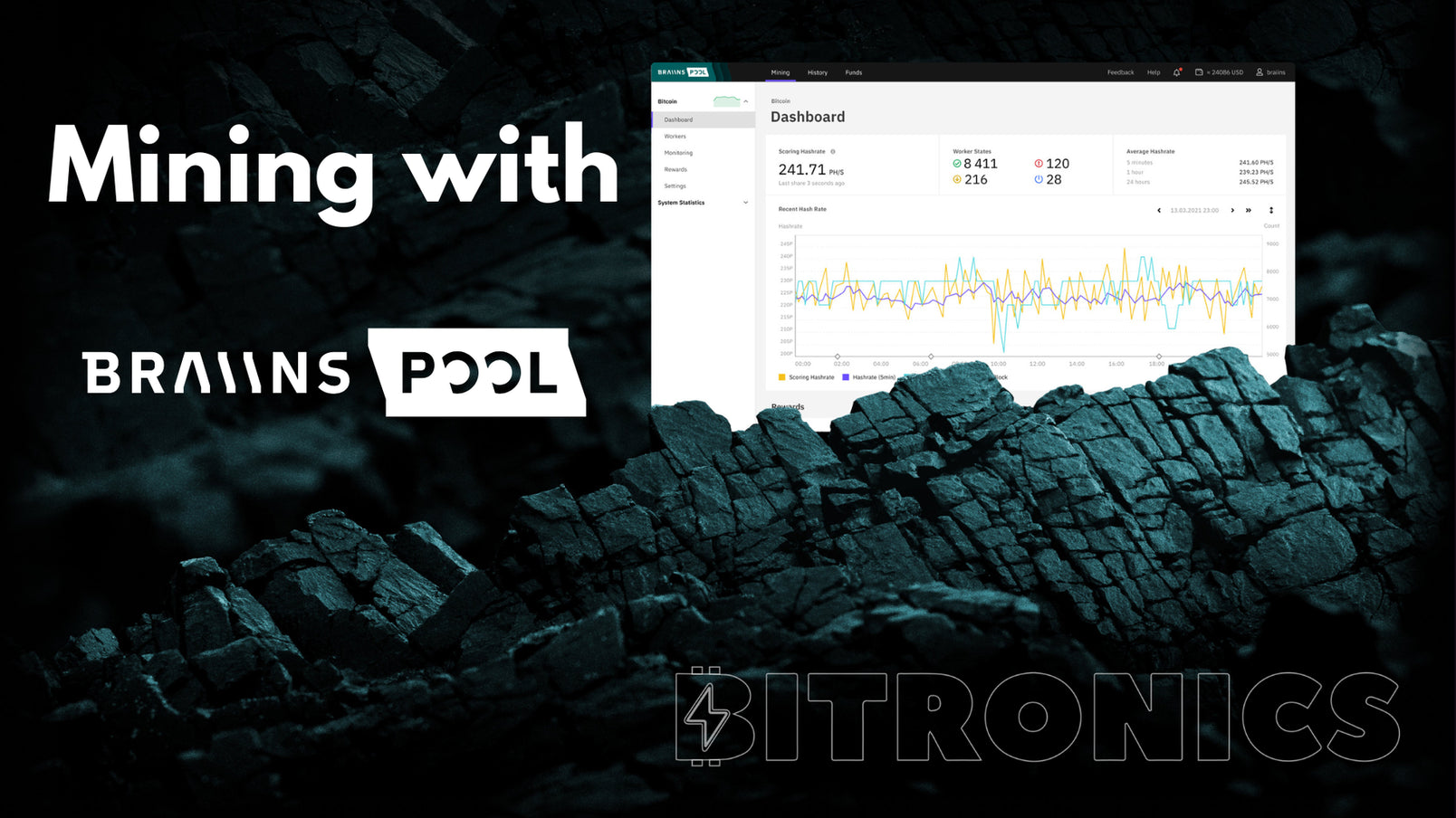 Mining with my Bitaxe at Braiins Pool – Bitronics