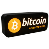 Bitcoin Accepted Here Lamp