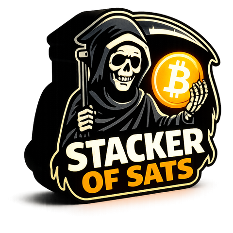 Stacker of Sats Lamp