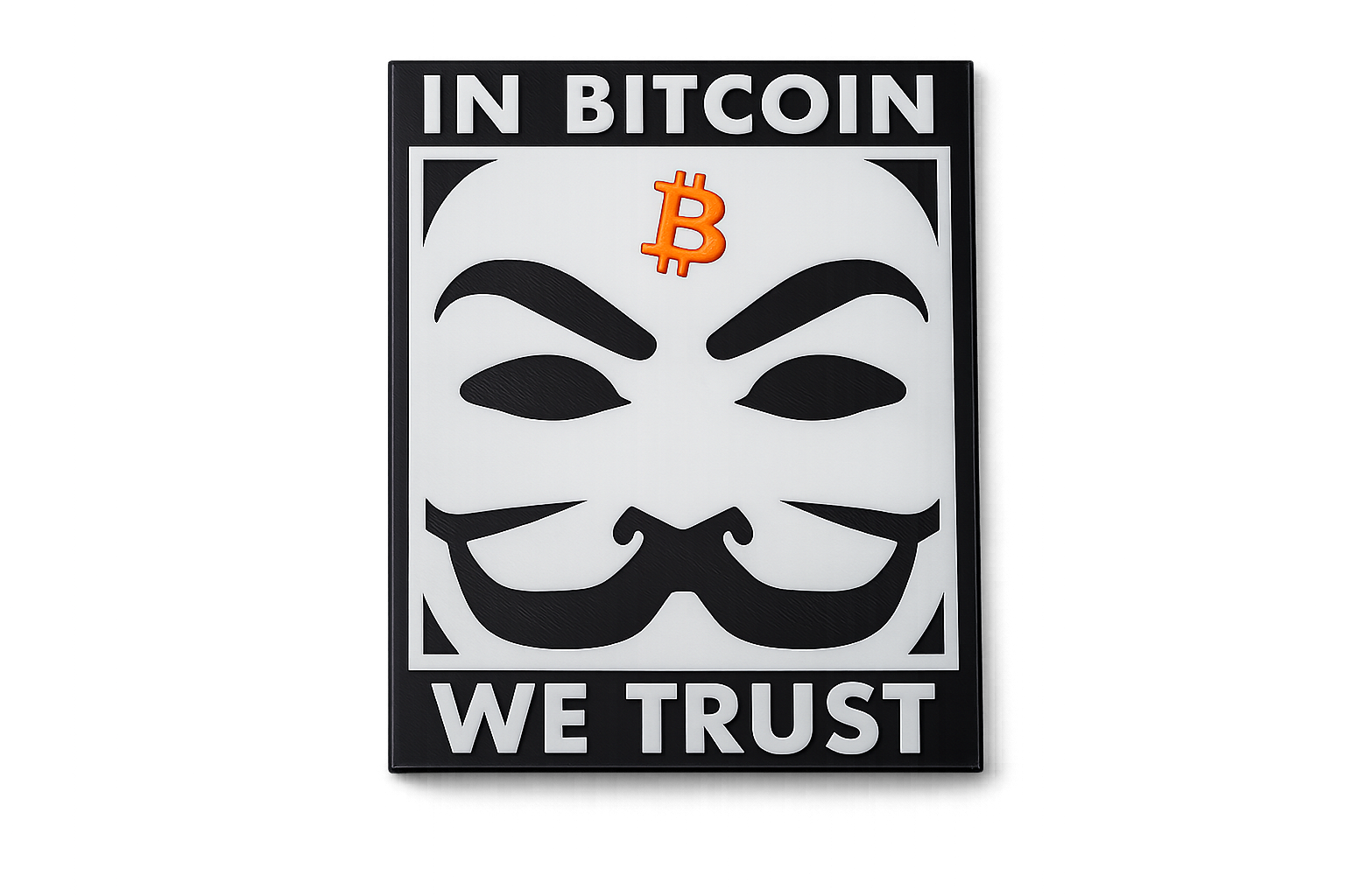 Bitcoin Cypherpunk Wall Art