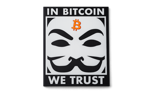 Bitcoin Cypherpunk Wall Art