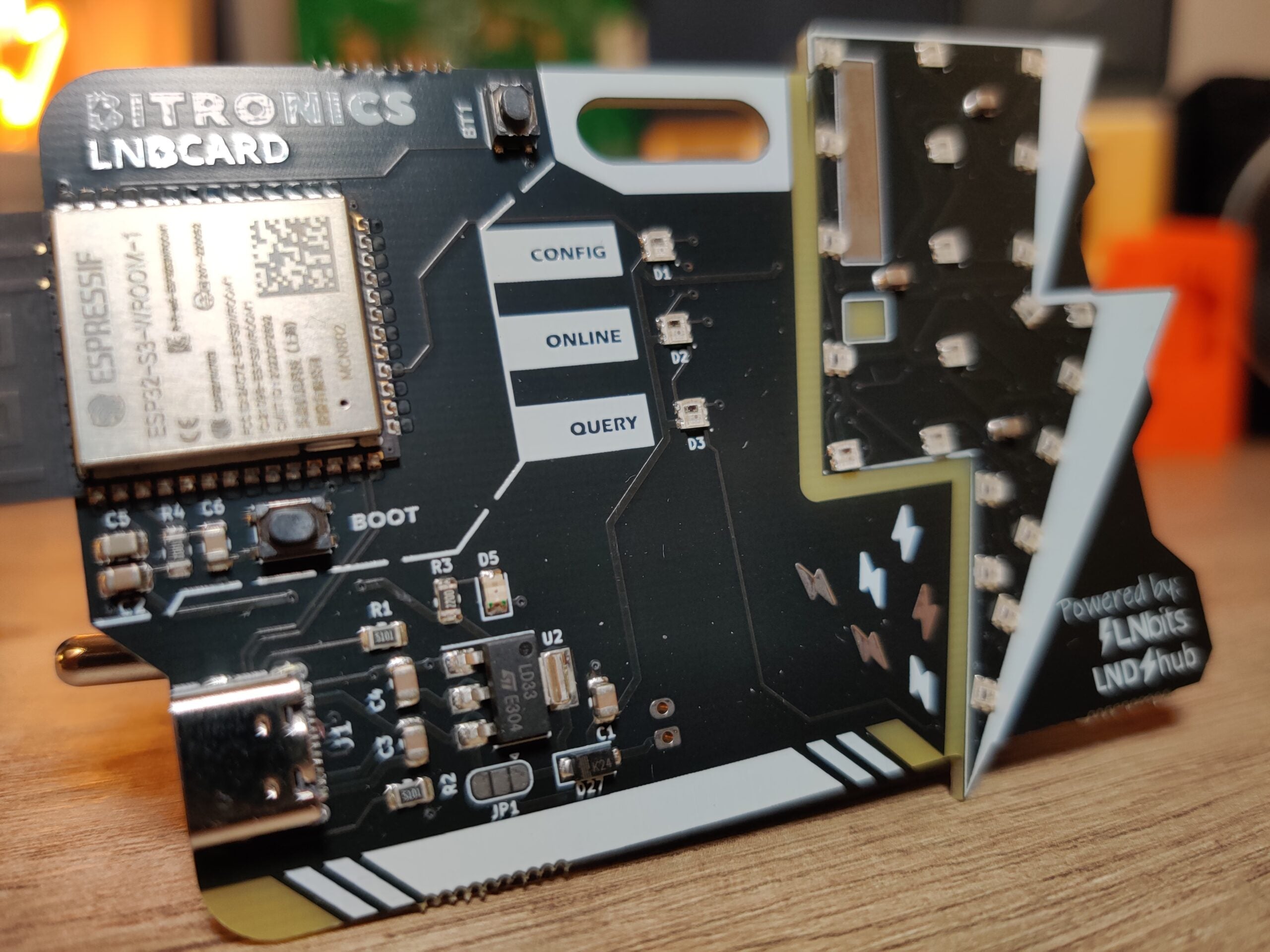 LNBCARD - Shiny bitcoin payments