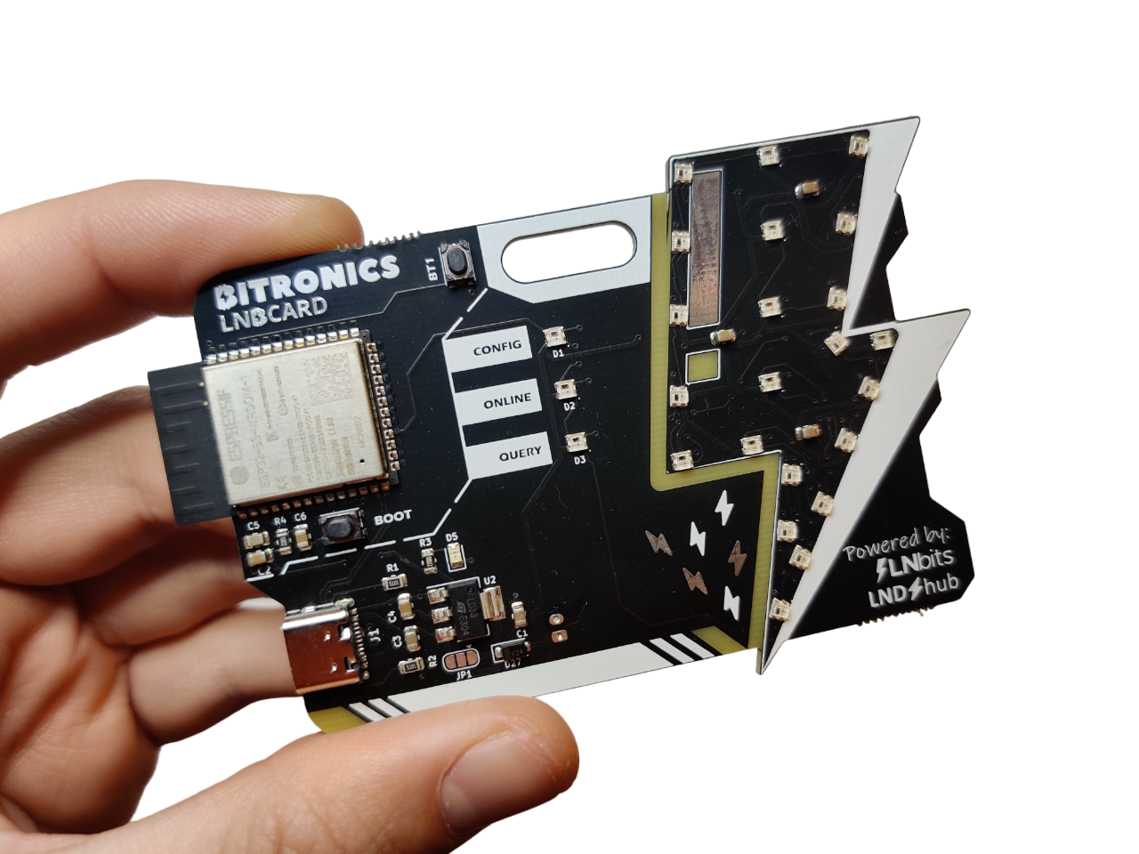 LNBCARD - Shiny bitcoin payments