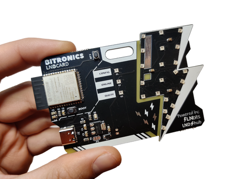 LNBCARD - Shiny bitcoin payments