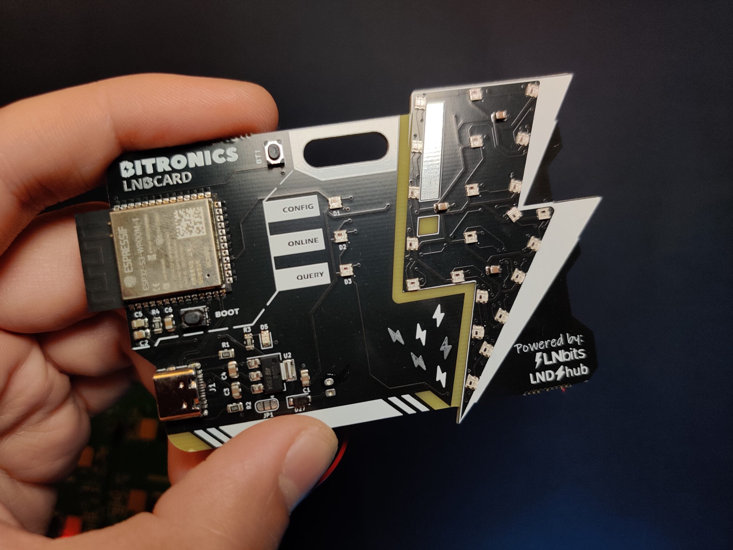 LNBCARD - Shiny bitcoin payments