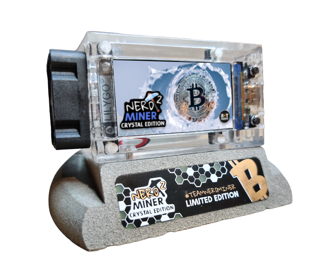 NerdMiner Crystal Edition