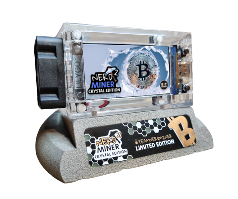 NerdMiner Crystal Edition