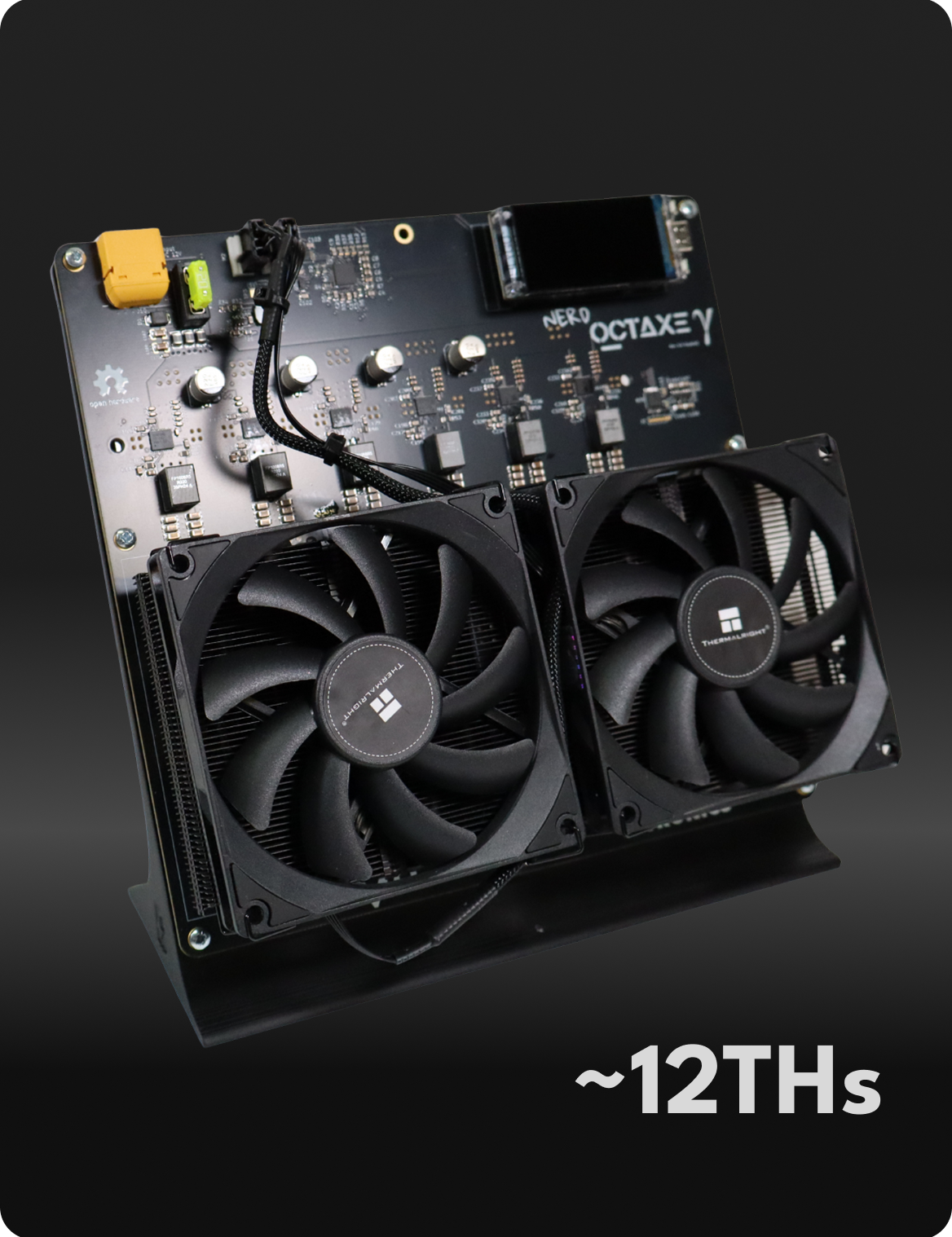 NerdOctaxe rev3.1 ~12TH/s