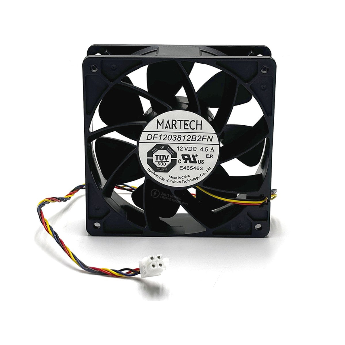 Martech DF1203812B2FN 7000 RPM fan for Antminer