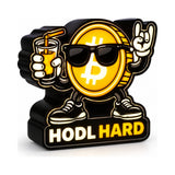 Hodl Hard lamp, lit