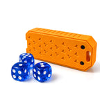 Back of the SEEDER case with the dice