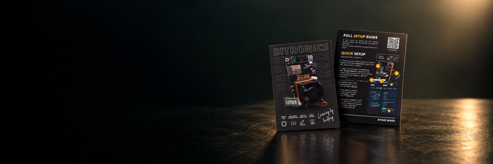 Quick setup guide for home miners